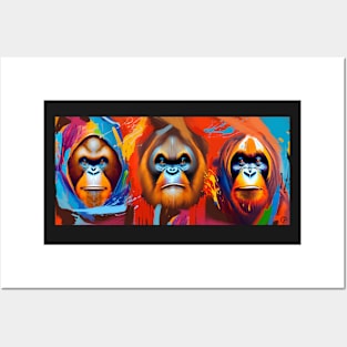 Orangutans Posters and Art